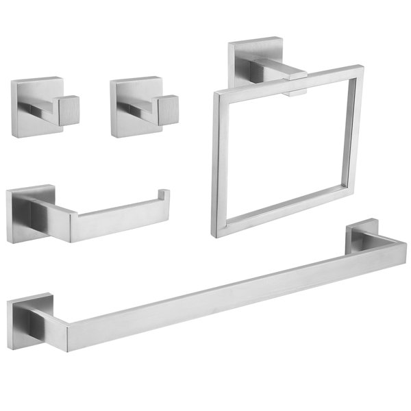 VIBRANTBATH 5 - Piece Bathroom Hardware Set | Wayfair